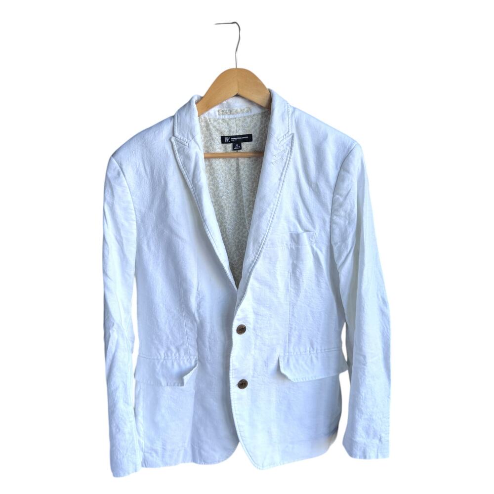 INC International Concepts Men’s medium linen blazer Office, Corpcore, Executive